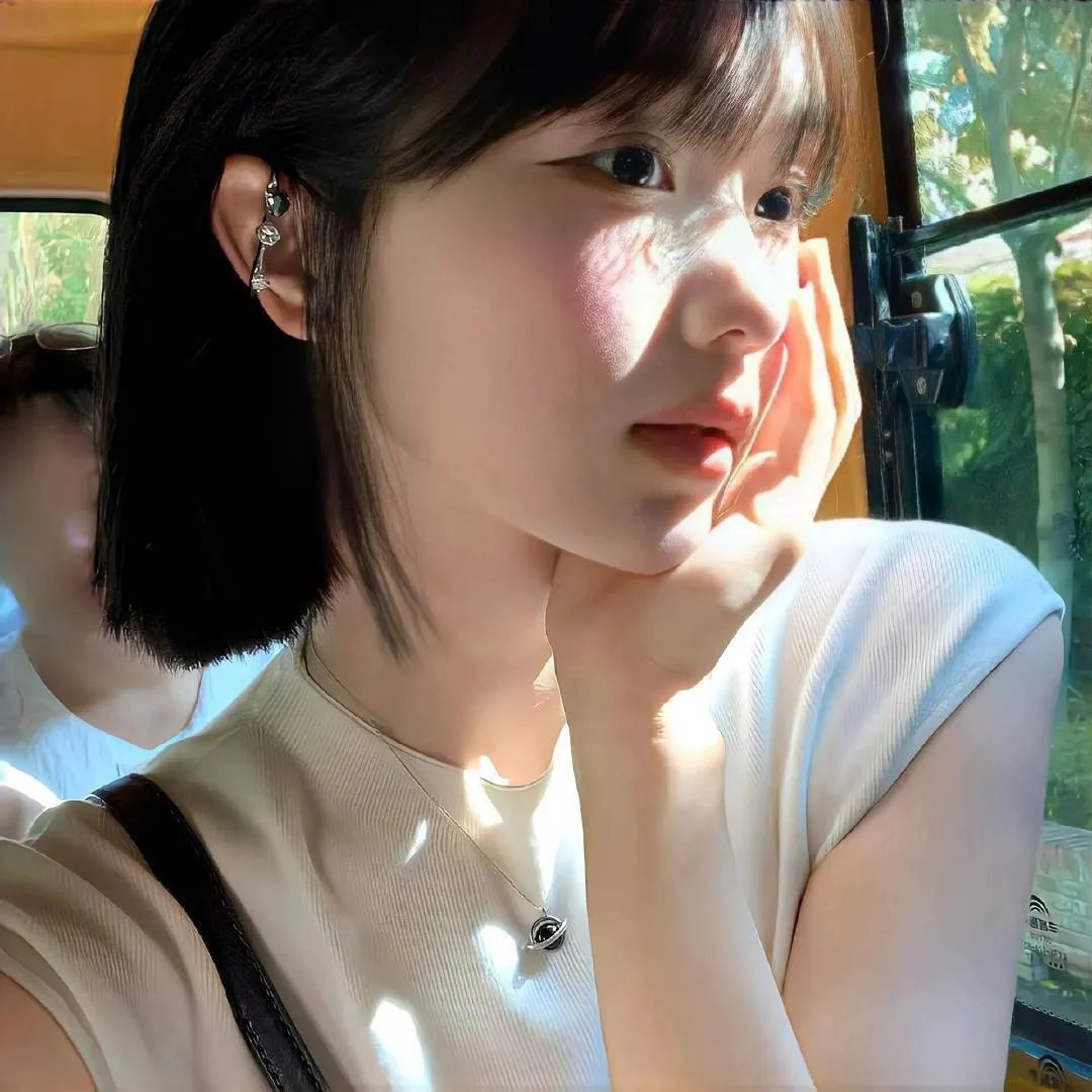 侧颜